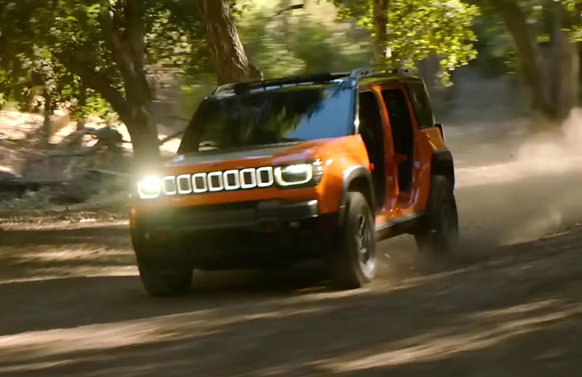 Jeep Recon EV Jeep Recon 4xe (Punk'n Color) Appears in Super Bowl Commercial 2025 Jeep Recon 4xe commercial super bowl 2