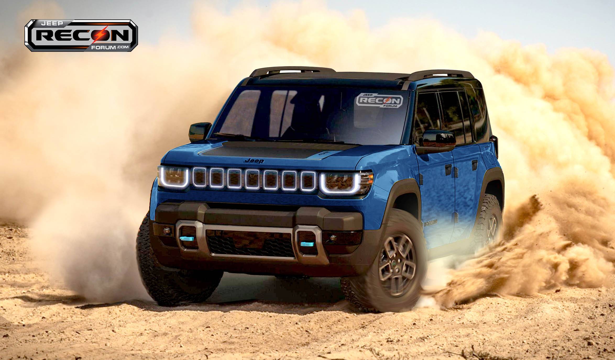 Jeep Recon EV 2025 Jeep Recon EV Previews in More Colors Jeep-Recon-D-Blue