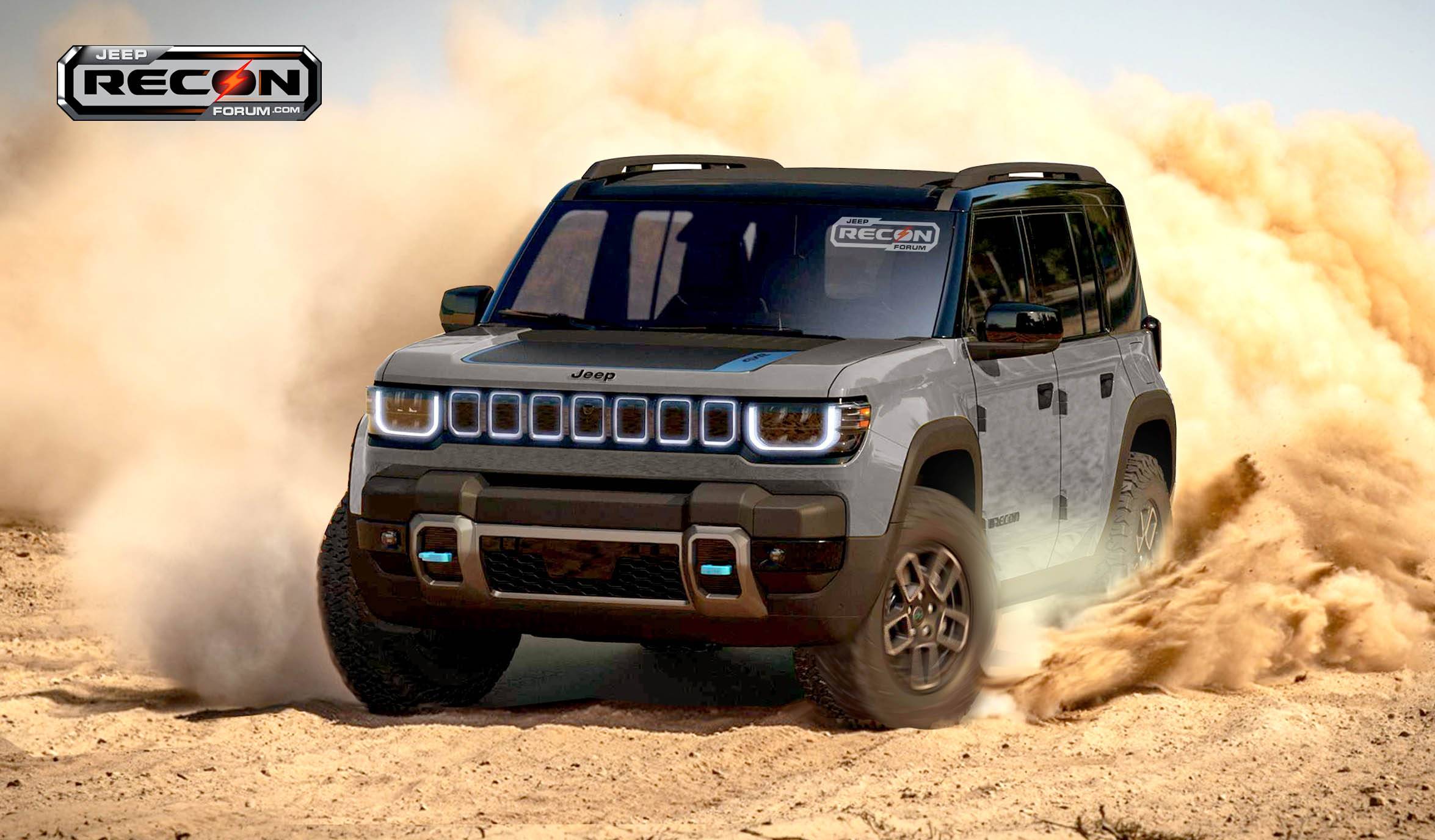 Jeep Recon EV 2025 Jeep Recon EV Previews in More Colors Jeep-Recon-Grey