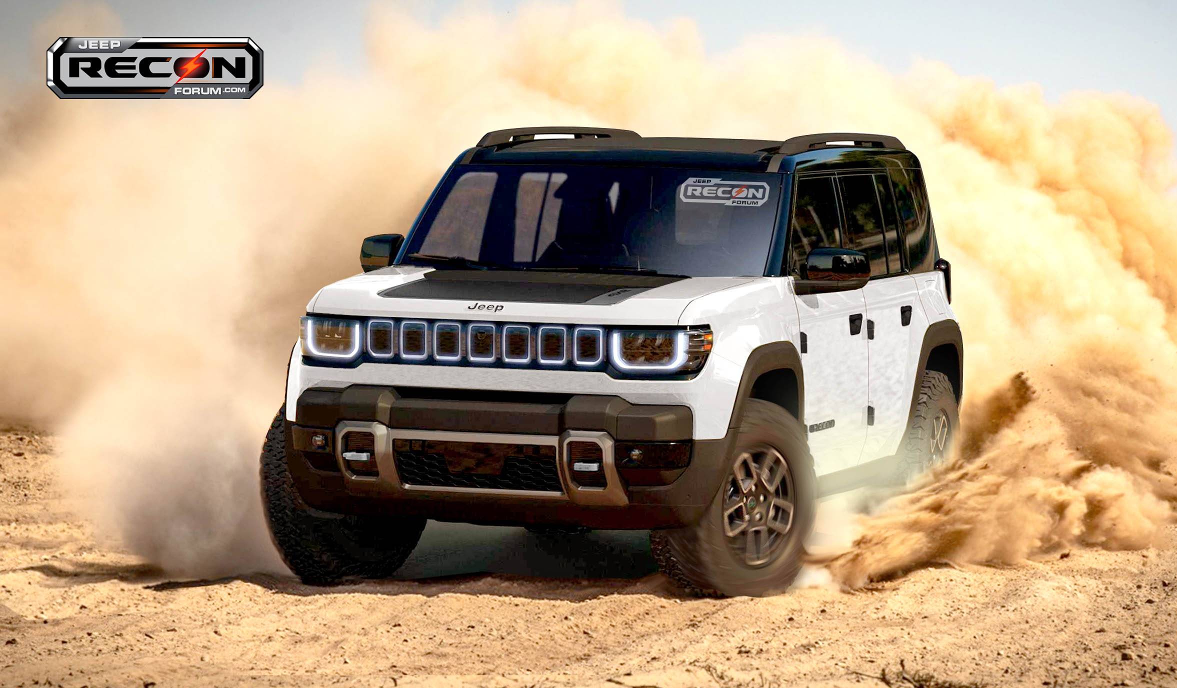 Jeep Recon EV 2025 Jeep Recon EV Previews in More Colors Jeep-Recon-White