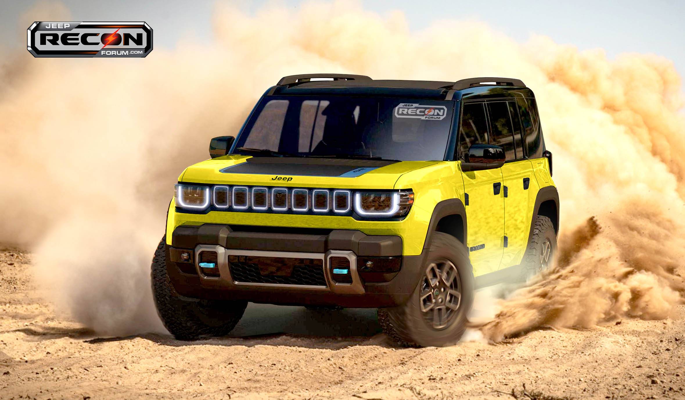 Jeep Recon EV 2025 Jeep Recon EV Previews in More Colors Jeep-Recon-Yellow