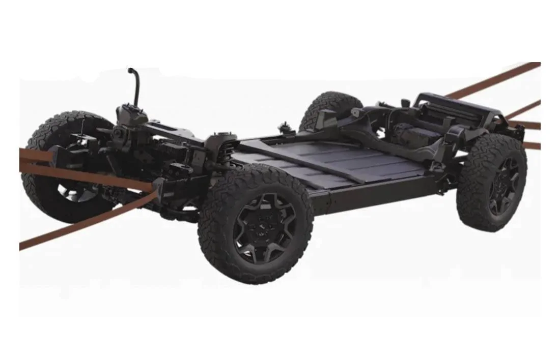 Jeep Recon EV Official: Scout EV Pickup & SUV debut w/ Gas Range Extender, 4x4, BOF, Lockers, Sway Bar Disconnect -- All Specs, Wallpapers, Video scout-ev-suspension-jpg-jpg