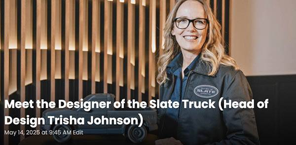 Jeep Recon EV SLATE Truck revealed as modular SUV & Pickup. Priced under $20K after incentive te-truck-head-of-design-trisha-johnson-jpg-jpg-