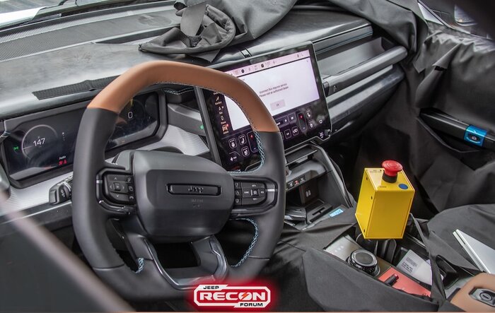 Jeep Recon 4xe INTERIOR First Look! + Driving Modes